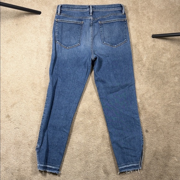 Frame Denim Blue Ankle Jeans - Picture 9 of 10